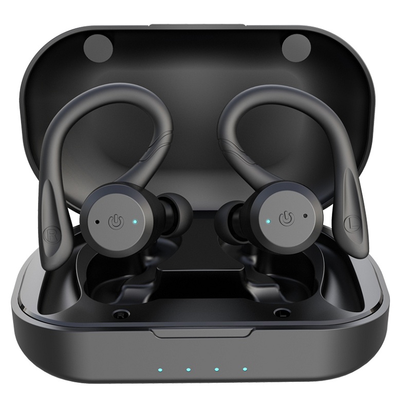 Bone Conduction Running Headphones - 20 Jam Waktu Bermain, Earphone Bluetooth