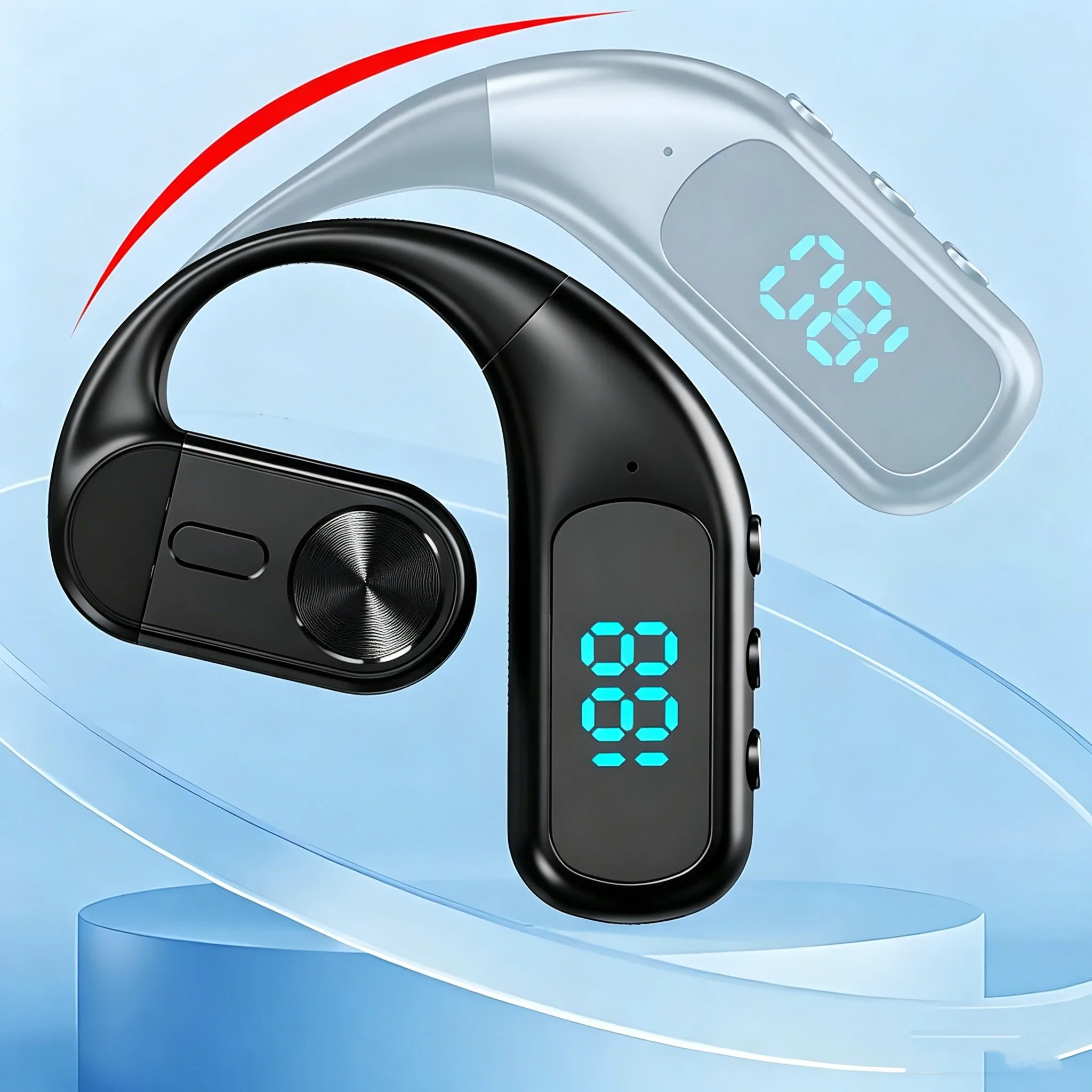 Headphone Bluetooth Nirkabel D - Bone Conduction Running Headphones ulasan dan harga