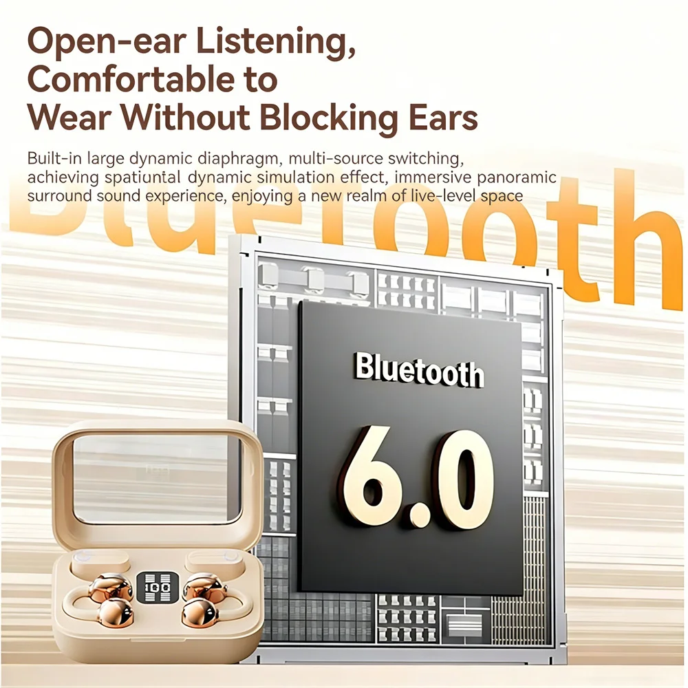 Earphone Kembar Tipe Terbuka D - Bone Conduction Running Headphones ulasan dan harga