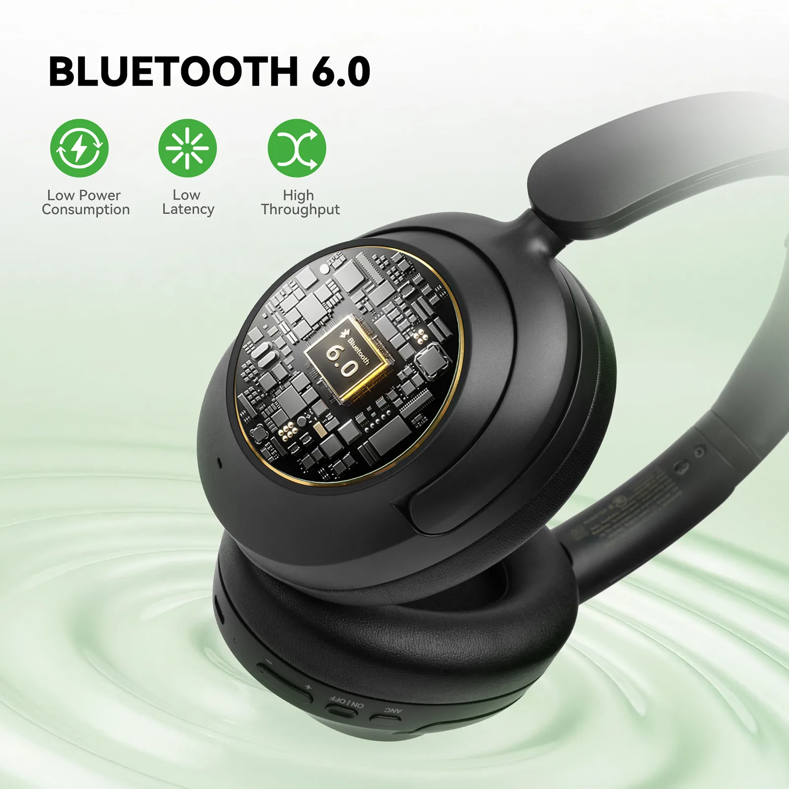 Oneodio A6 ANC Headphone Bluet - Type C Wired Earphones With Mic ulasan dan harga