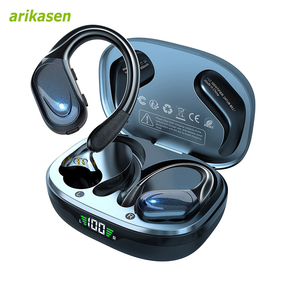 Earbud olahraga Bluetooth 5.3  - Bone Conduction Running Headphones ulasan dan harga