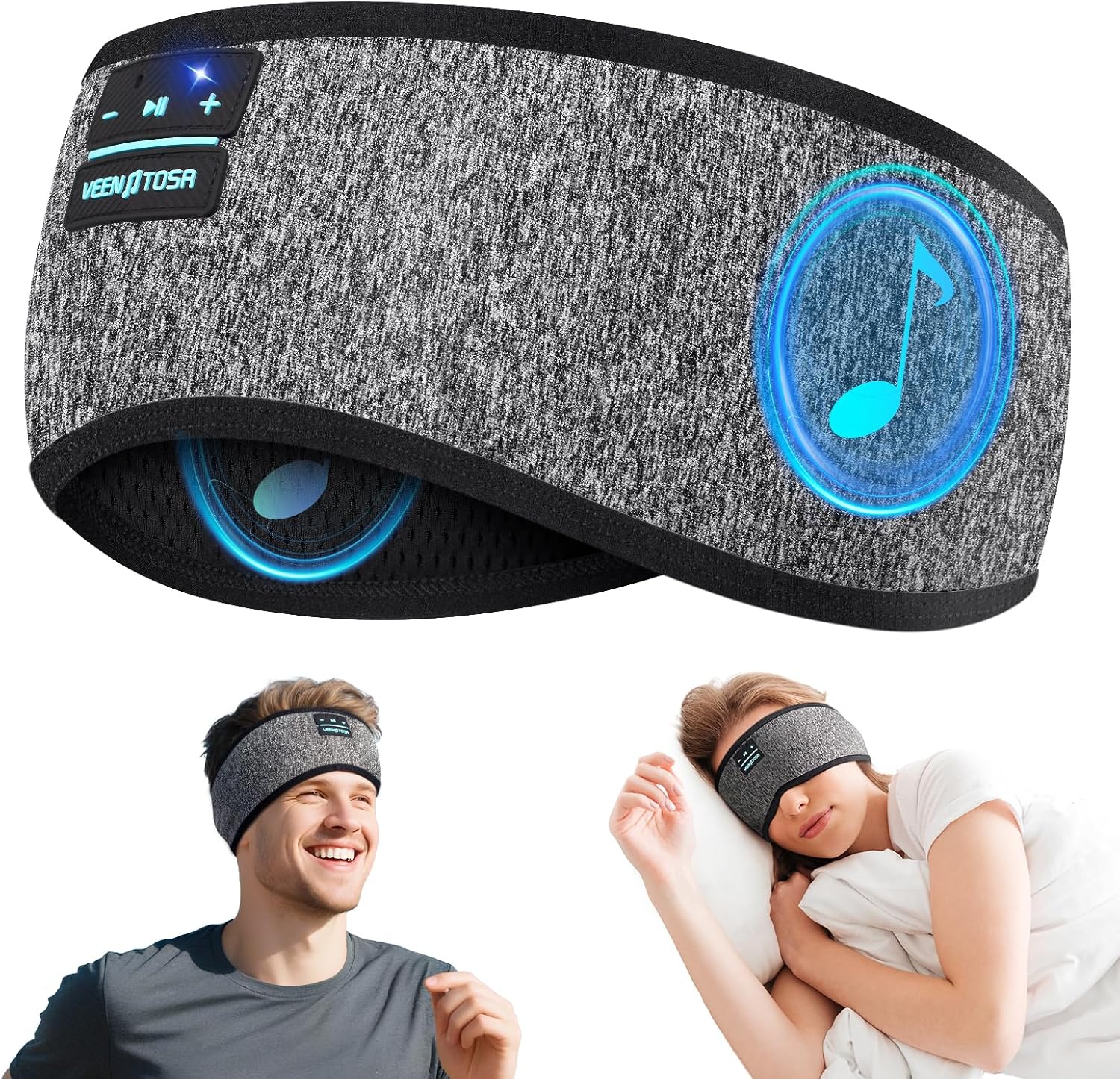 Headband Tidur Samping Olahrag - Sleep Mask Headphones Bluetooth ulasan dan harga