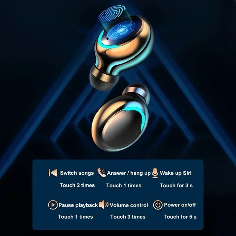 Headphone Bluetooth F9 Terbaru - Tws Earbuds Bluetooth 5.3 ulasan dan harga
