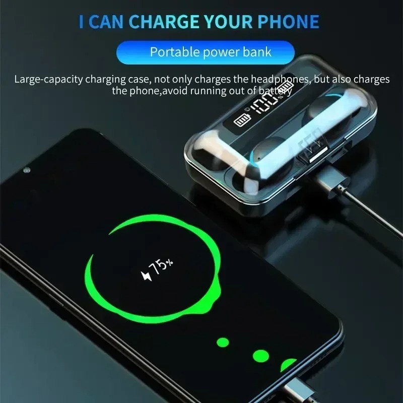 Earphone Nirkabel TWS Dengan L - Tws Earbuds Bluetooth 5.3 ulasan dan harga